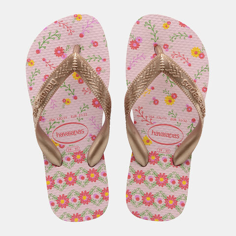 Sandalias Havaianas para niños estilo thong, Bronce Sandalias Havaianas para niños estilo thong, Bronce